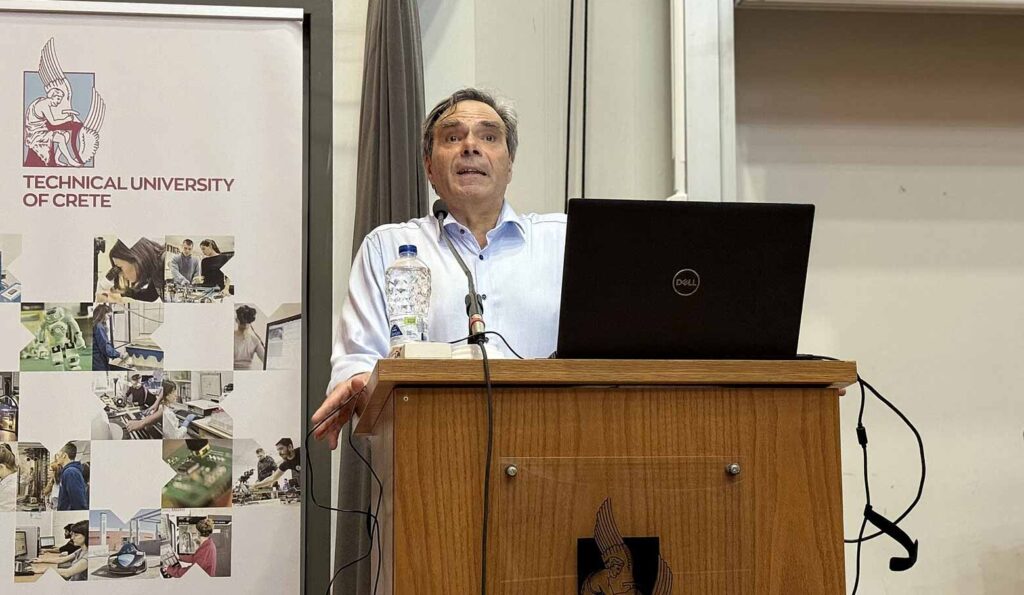 Πολυτεχνείο Κρήτης | Απολογισμός Ζερβάκη: Επενδύσεις εκατομμυρίων και νέα σελίδα για τον λόφο Καστέλι