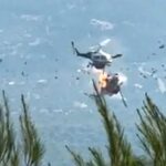 Σύγκρουση ελικοπτέρων στην Ψάθα: Νεκρός ο Δανός πιλότος και ο Ελληνας συντονιστής