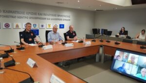 Συνεδρίαση Επιτροπής Εκτίμησης Κινδύνου για τους θυελλώδεις ανέμους που συνεχίζονται