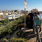 Στις εργασίες πρασίνου στα πρανή των Ενετικών Τειχών ο Δήμαρχος Ηρακλείου