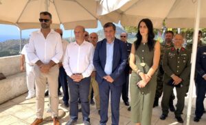 Ο Αντιπεριφερειάρχης Λασιθίου στις εκδηλώσεις για την 83η επέτειο του Ολοκαυτώματος των Δυτικών Χωριών της Ιεράπετρας