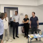 Αυτοψία Γιάννη Κεφαλογιάννη στο ανακαινισμένο Κέντρο Υγείας Αγίας Φωτεινής
