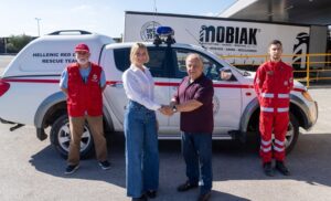 ΜΟΒΙΑΚ: Δωρεά παραϊατρικού εξοπλισμού στον Ερυθρό Σταυρό Χανίων