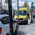 Χανιά: Τροχαίο ατύχημα με παράσυρση πεζής (φώτο)