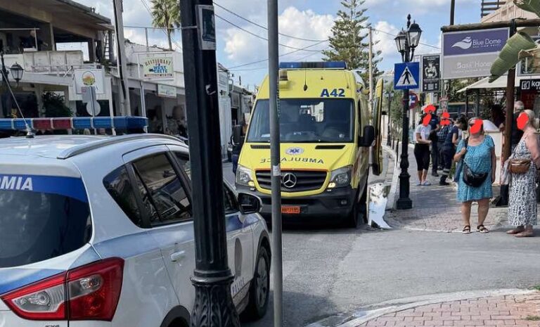 Χανιά: Τροχαίο ατύχημα με παράσυρση πεζής (φώτο)