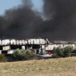 Τανάγρα: Μεγάλη πυρκαγιά μετά τη συντριβή του Phantom – Επιχειρούν 11 εναέρια