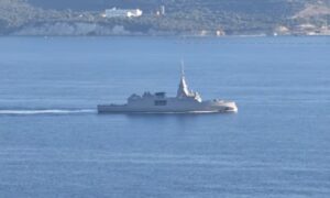 Χανιά: Αναχώρησε από τη Σούδα η φρεγάτα «Κίμων»