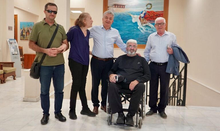 Συνάντηση του Περιφερειάρχη Κρήτης με το Σωματείο Ατόμων με Αναπηρία Π. Ε. Ρεθύμνης