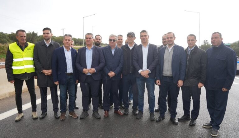 ΒΟΑΚ: Στην κυκλοφορία τα πρώτα 10 χιλιόμετρα Νεάπολη – Άγιος Νικόλαος (φώτο)