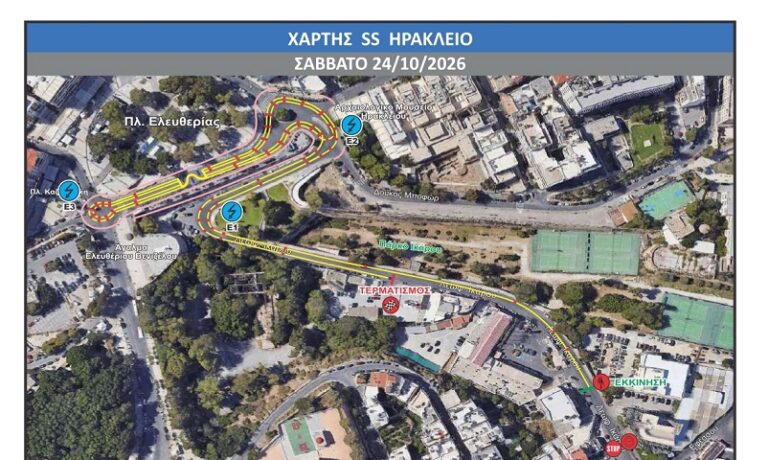 Όλα έτοιμα για το 47ο Ράλλυ Κρήτης 2026