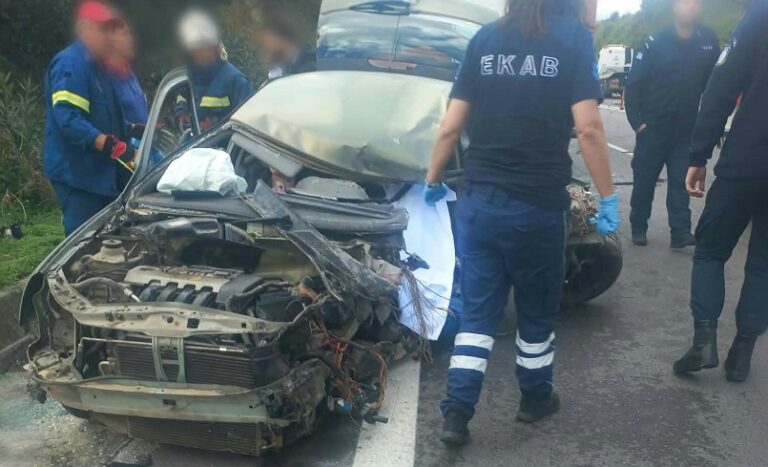 Χανιά: Θανατηφόρο τροχαίο στον ΒΟΑΚ (φώτο)