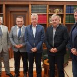 Συνάντηση Περιφερειάρχη Κρήτης Σταύρου Αρναουτάκη με τη νέα Πρυτανική Αρχή του ΕΛΜΕΠΑ