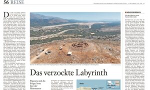 Η Παπούρα στο επίκεντρο του διεθνούς Τύπου – Αφιέρωμα της γερμανικής Frankfurter Allgemeine Zeitung (FAS) στο μοναδικό Μνημείο της Κρήτης
