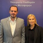 Με τον Αναπληρωτή Υπουργό Μεταφορών Γιώργο Κώτσηρα συναντήθηκε η Σέβη Βολουδάκη