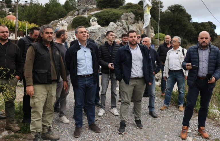 Τσίπρας από το Οροπέδιο Λασιθίου: Άμεσες αποζημιώσεις στους πληγέντες από τις πλημμύρες