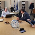 Συνάντηση του Δημάρχου Ηρακλείου για το ιδιοκτησιακό καθεστώς και την αξιοποίηση της έκτασης του αεροδρομίου «Νίκος Καζαντζάκης»