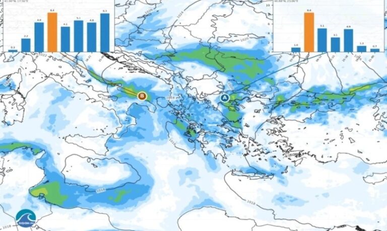 Ισχυρές βροχές και θυελλώδεις άνεμοι με την είσοδο του Νοεμβρίου