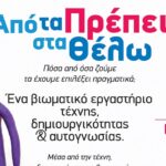 ‘Διαδραστικό Σεμινάριο:  ‘ΑΠΟ ΤΑ ΠΡΕΠΕΙ ΣΤΑ ΘΕΛΩ